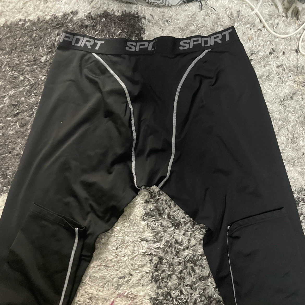 NIKE PRO ナイキプロ コンプレッションウェア 長袖 ブラック 上下セットの写真2枚目