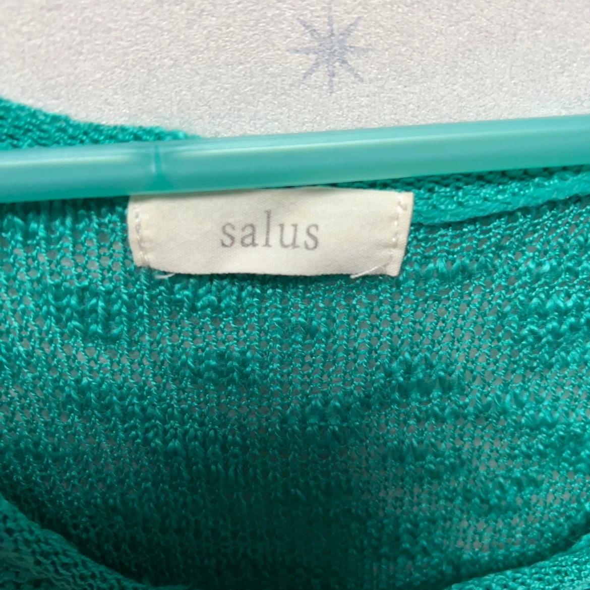 salus(サルース) ニット セーター グリーン Mの写真2枚目