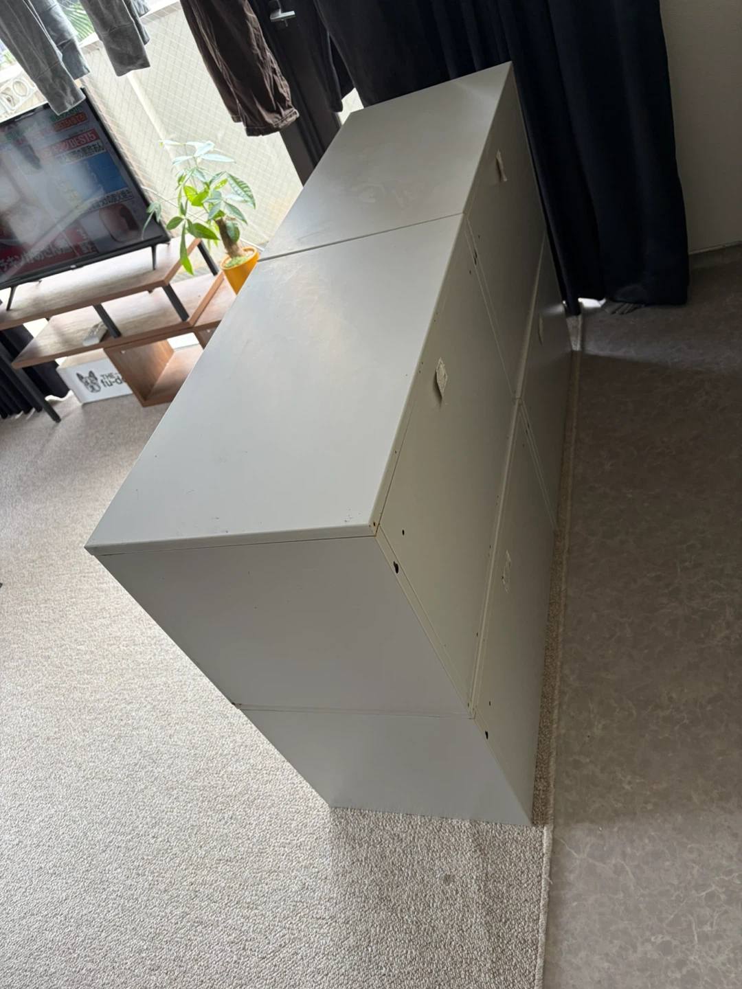 IKEA ホワイト 収納キャビネット 4個セットの写真7枚目