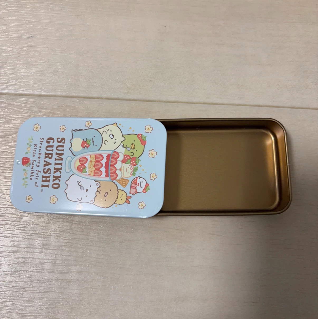 すみっコぐらし 缶ケース 小物入れの写真3枚目
