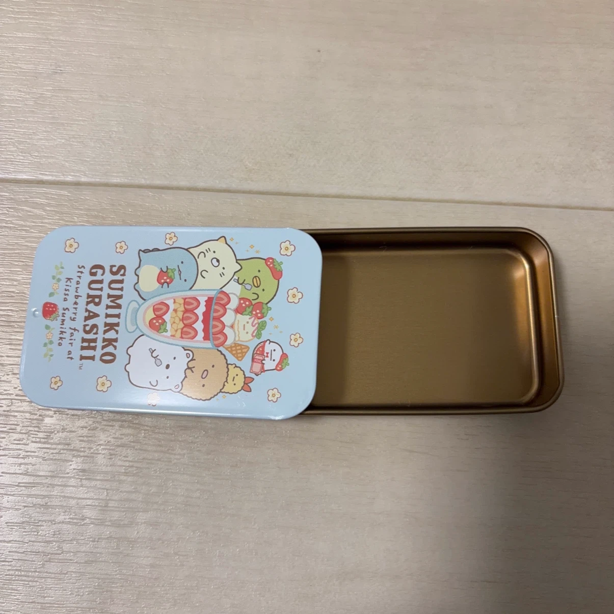 すみっコぐらし 缶ケース 小物入れの写真3枚目