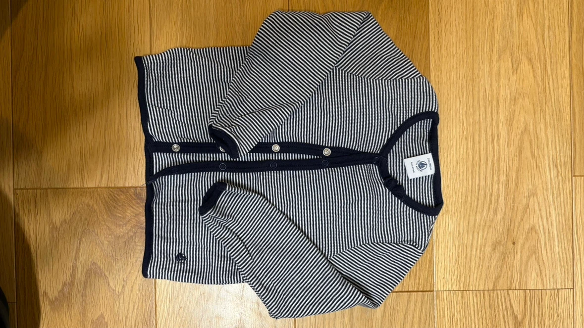 ベビー服　プチバトー カーディガン 86cm