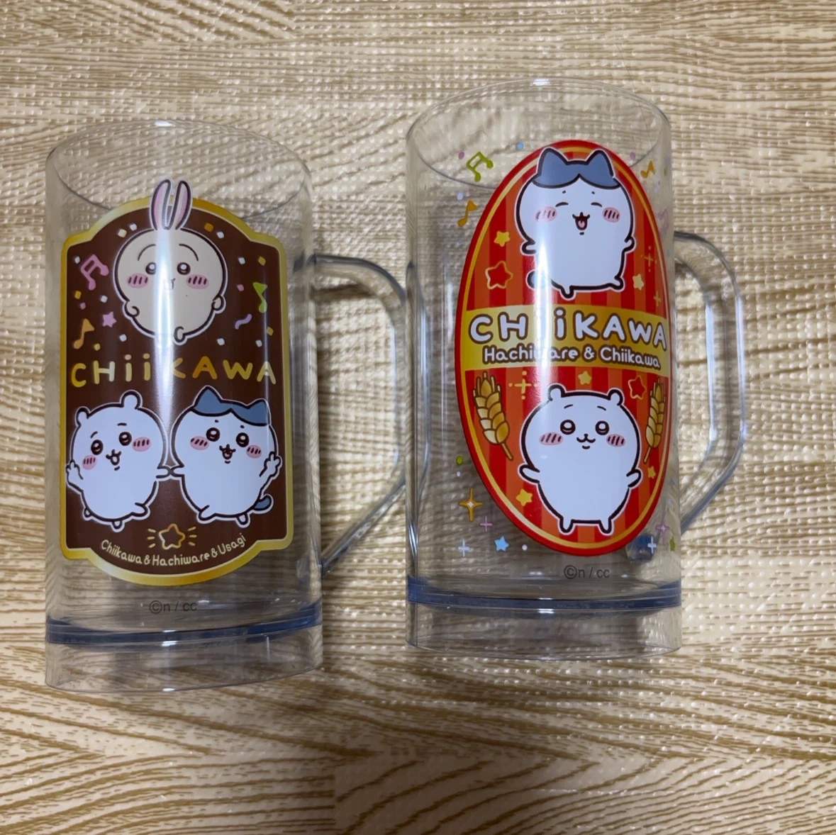ちいかわ プラスチックマグカップ 2個セット