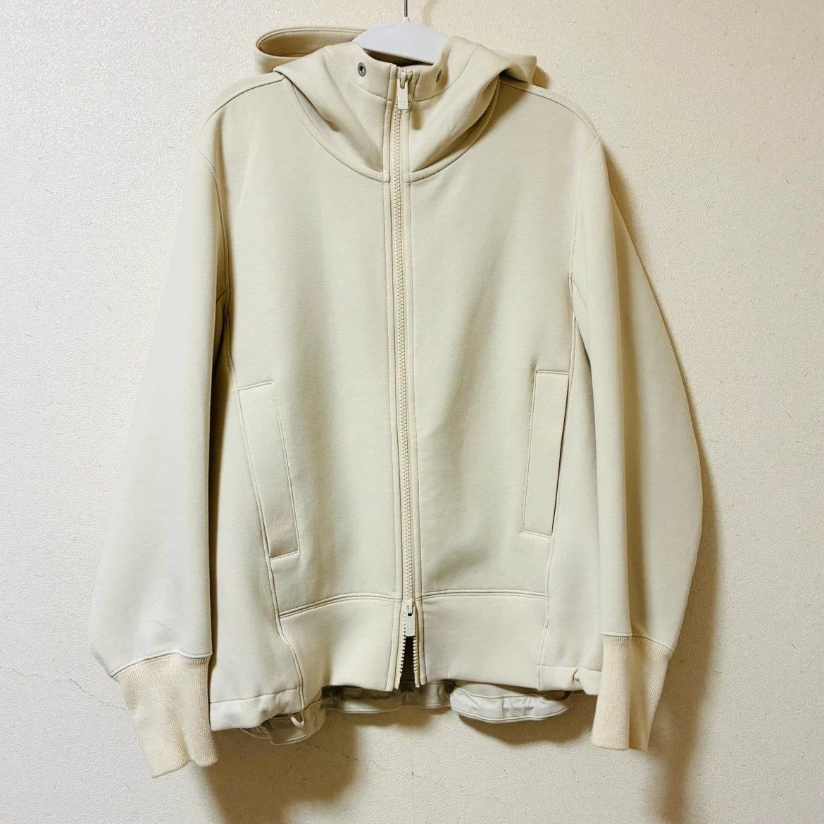 ユニクロ　+J ドライスウェットフルジップパーカ　Sサイズ　ジルサンダー