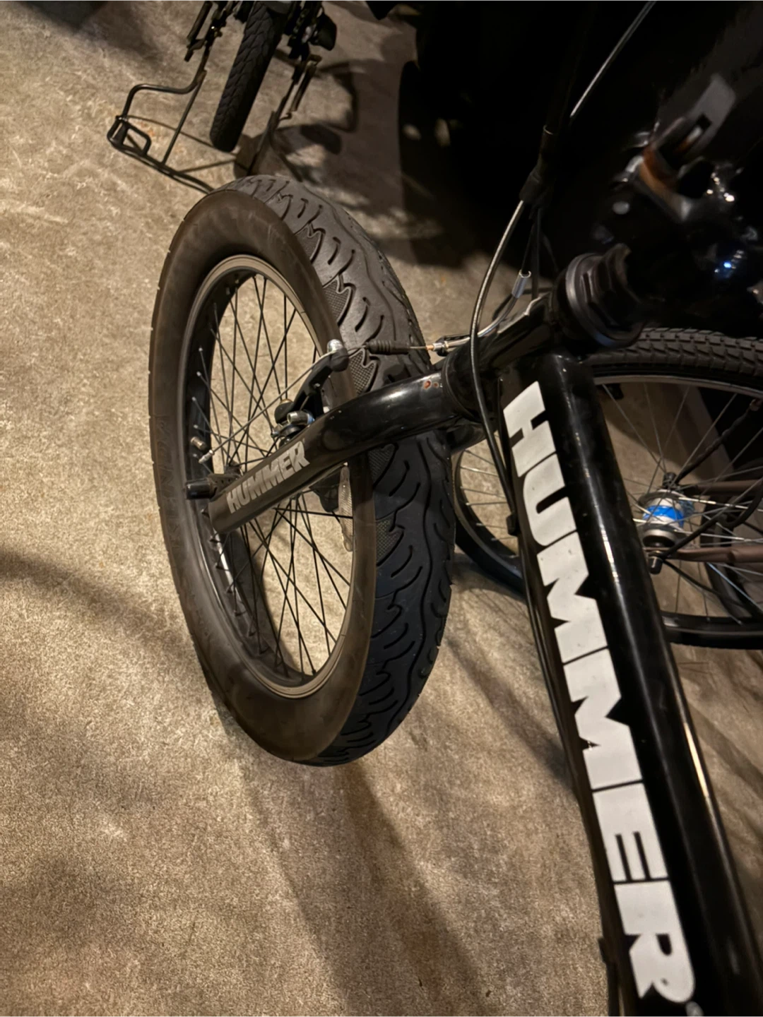 ハマー 折りたたみ自転車 20インチ ブラックの写真2枚目