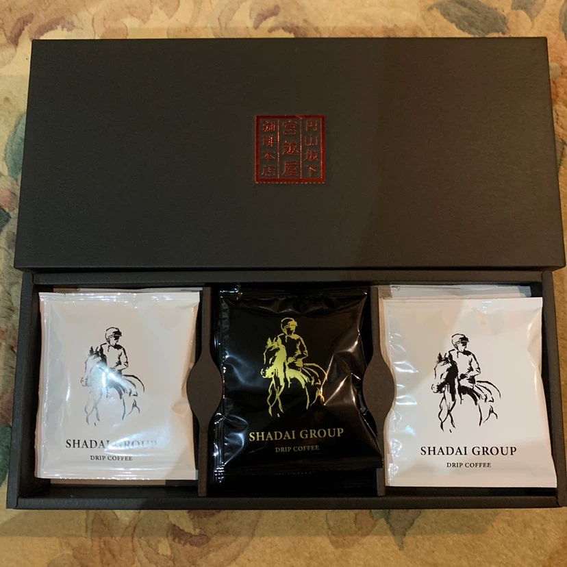 競馬好き必見シャダイグループ ドリップコーヒー 詰め合わせ