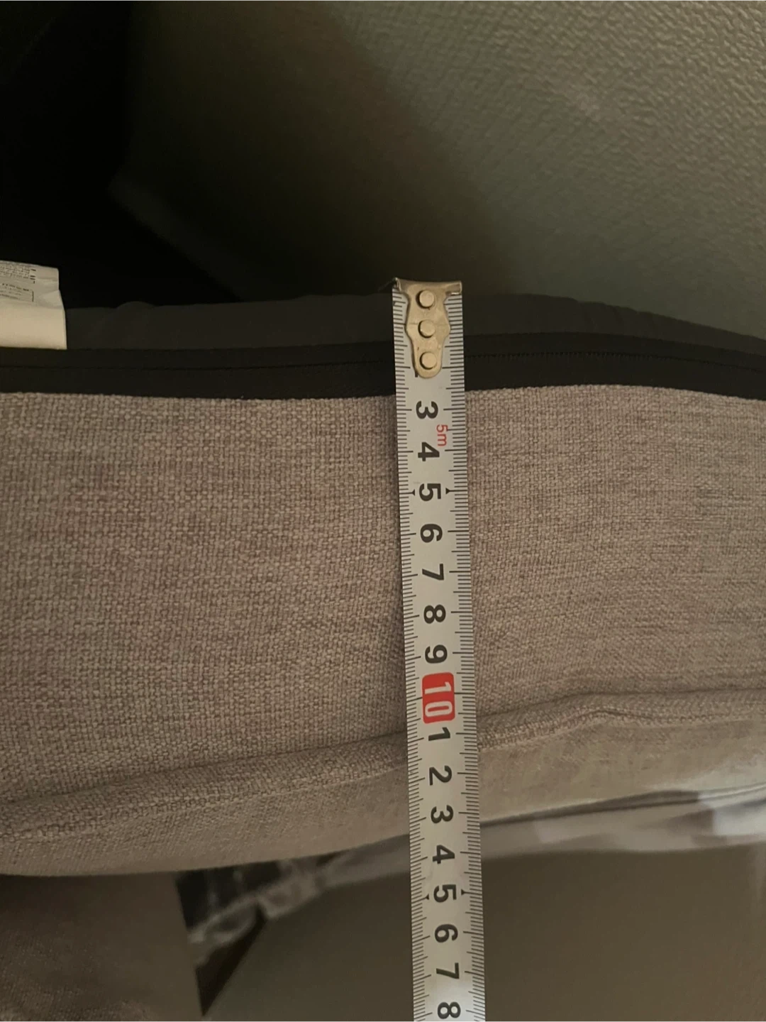 ニトリ 3way リクライニングソファベッド グレーの写真6枚目