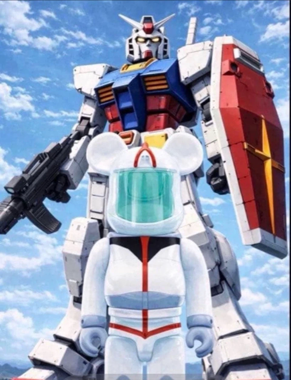 ベアブリック ガンダム アムロ・レイ ストラップ