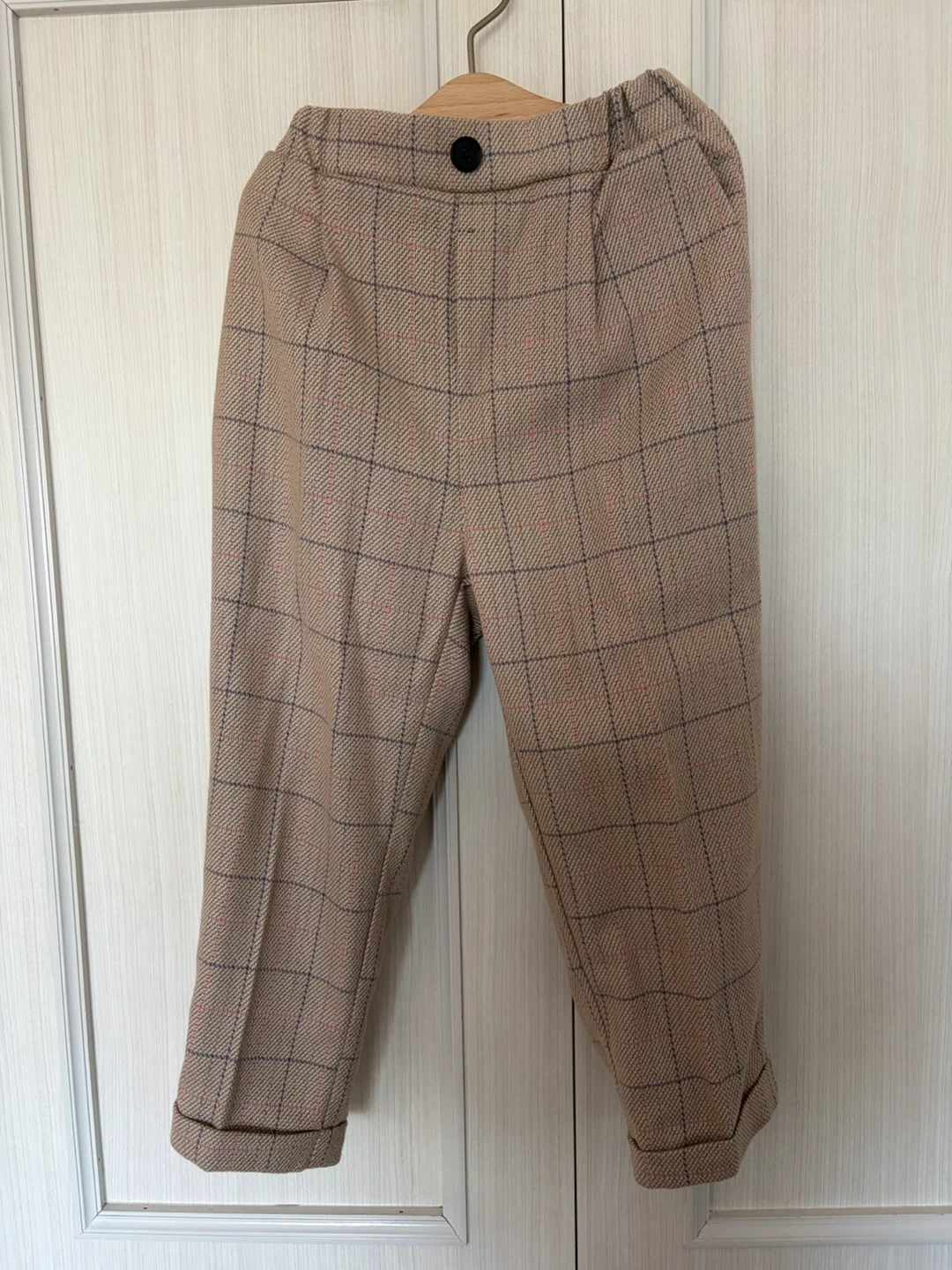 キッズ フォーマル スーツ 120cm チェック柄の写真2枚目