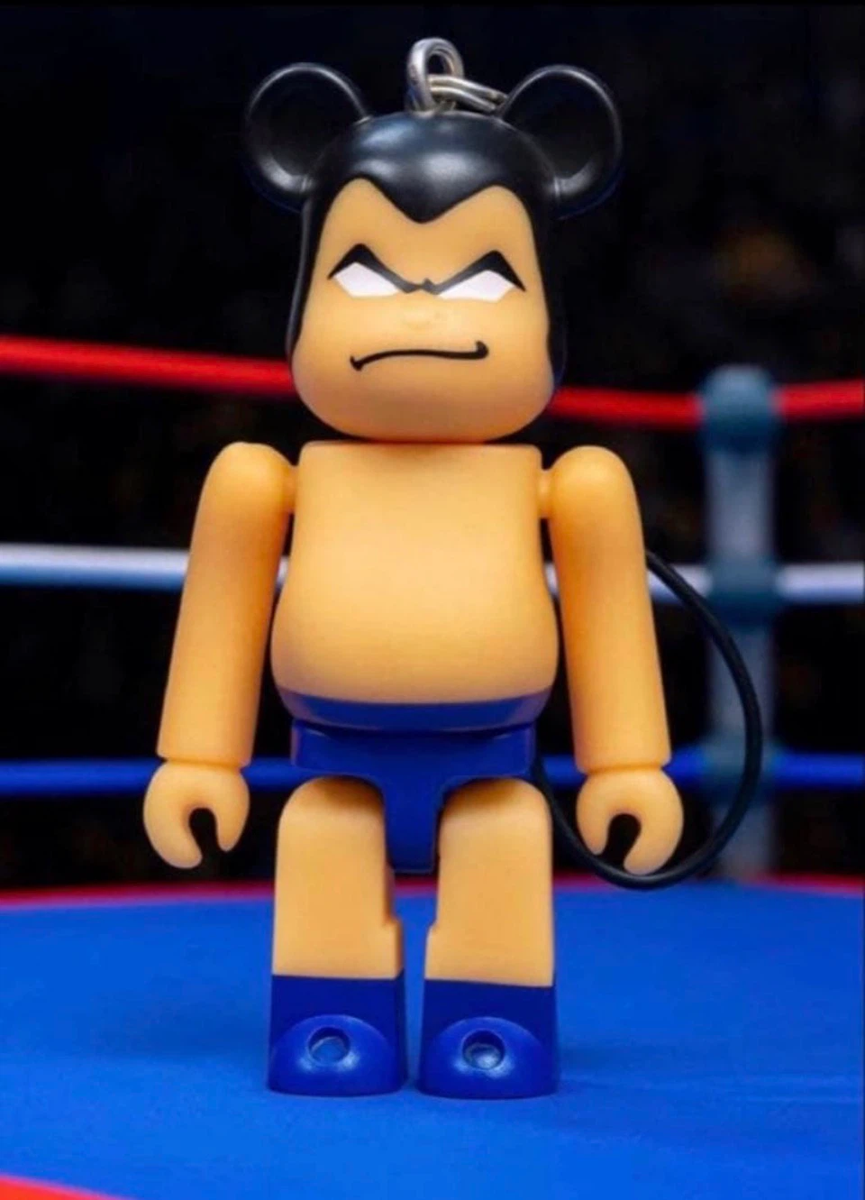 キン肉マン ベアブリック ウルフマン キーホルダー