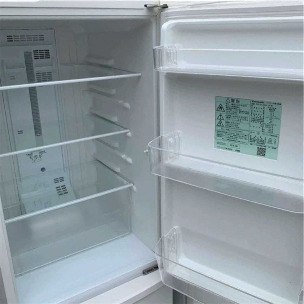 【本日削除】 2021年購入 Panasonic 冷蔵庫 NR-B176W-Wの写真2枚目
