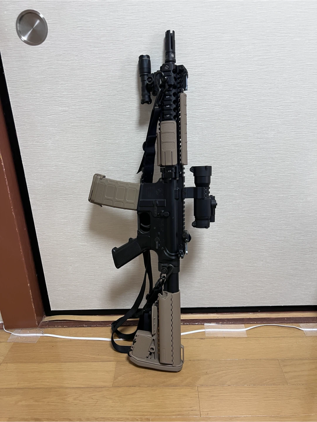 最終値下げ 東京マルイ次世代電動ガンM4SOPMOD個人外装カスタム マーク18 MOD1風の写真2枚目