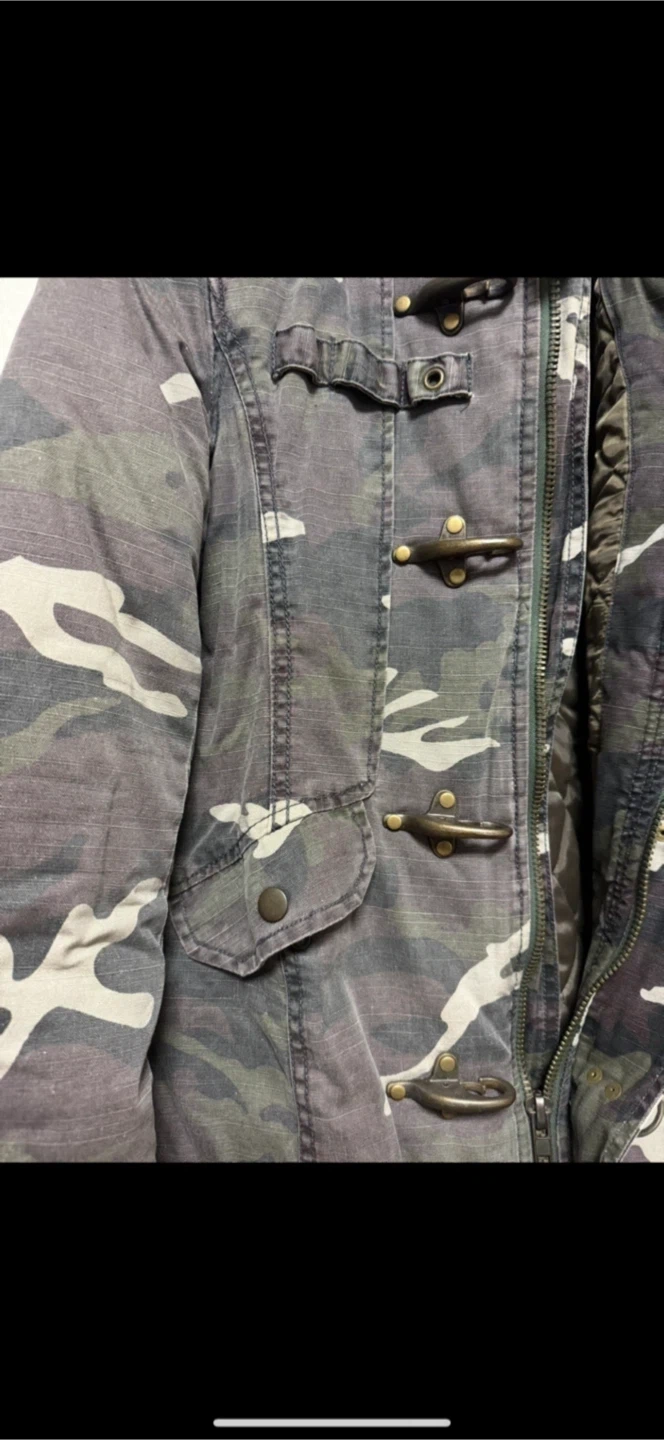 K-PANIC 迷彩柄 モッズコート Mサイズの写真4枚目