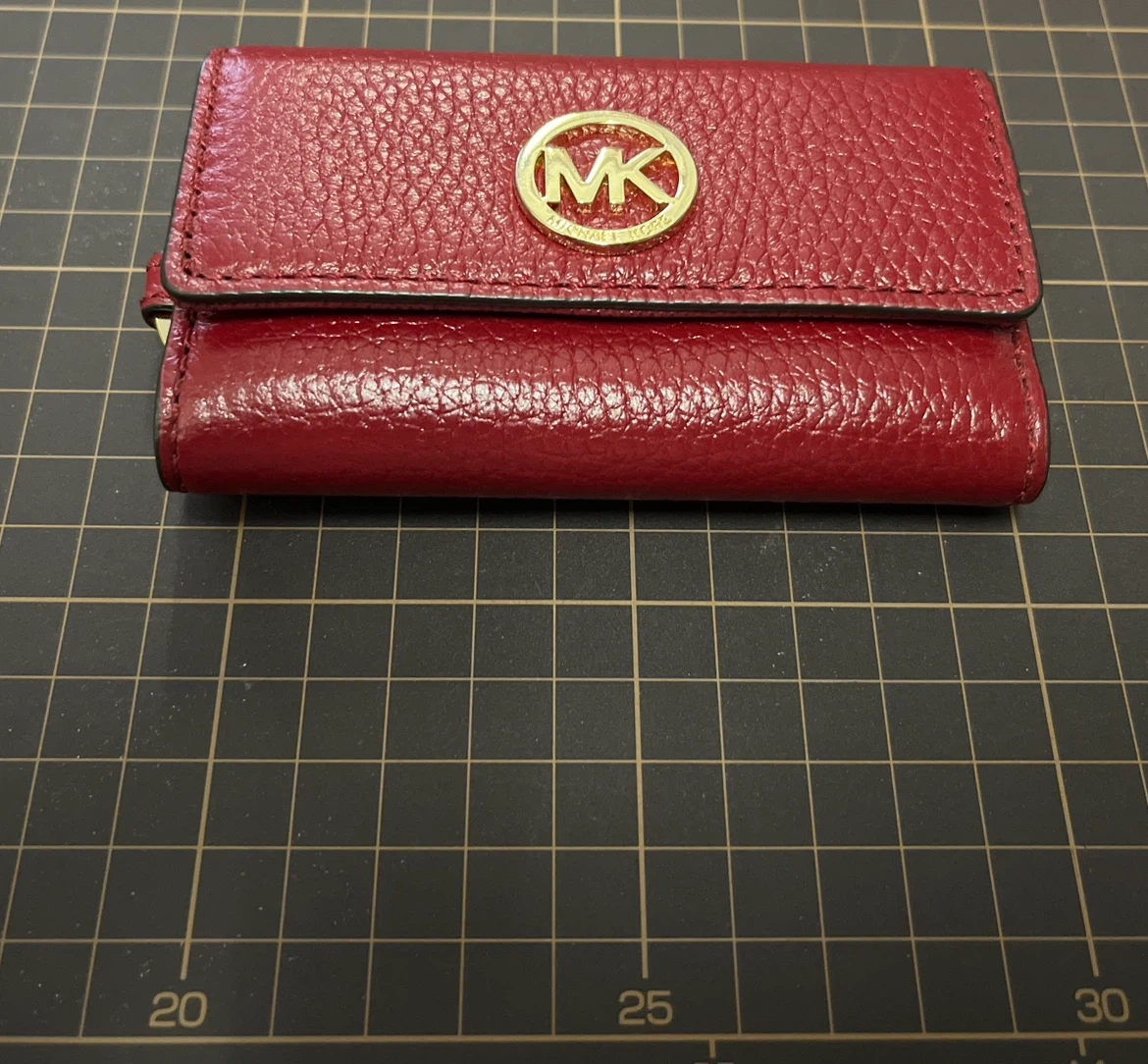 【新品・未使用】マイケルコース(MICHAEL KORS) 6連キーケース フルトン レッド系の写真8枚目