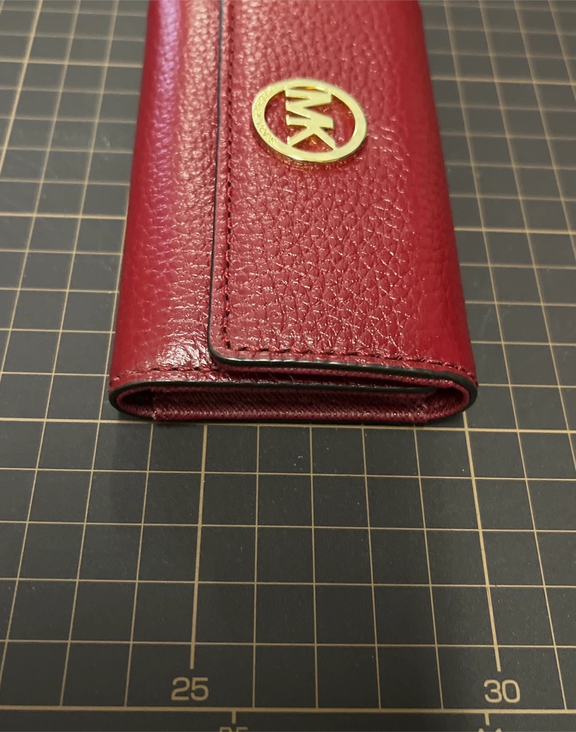【新品・未使用】マイケルコース(MICHAEL KORS) 6連キーケース フルトン レッド系の写真9枚目