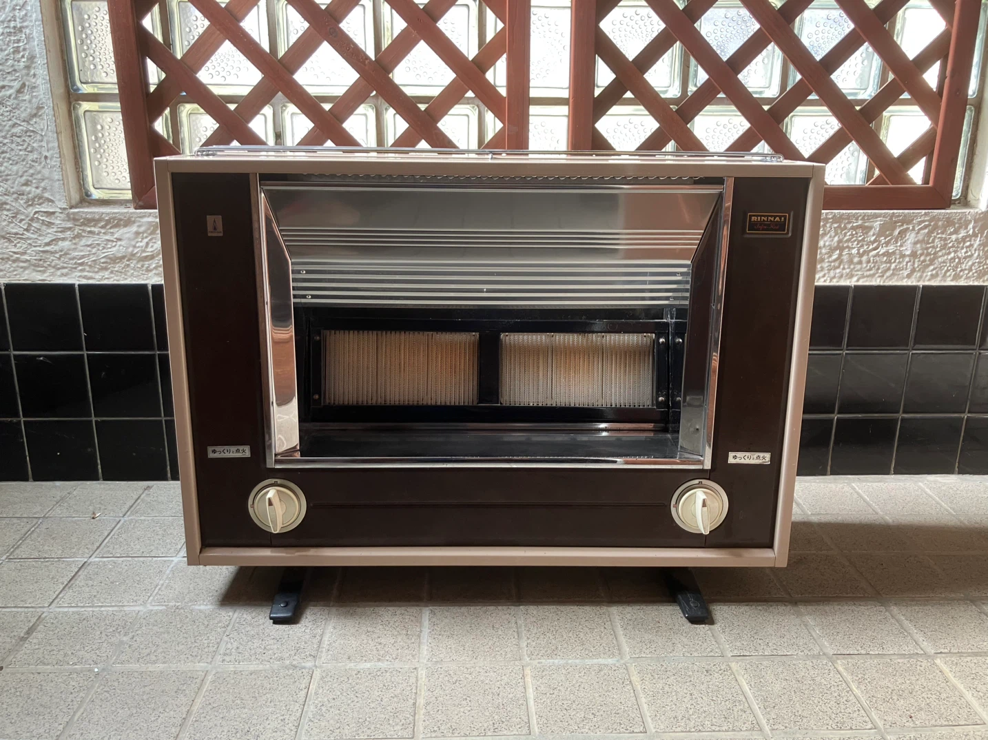 【動作確認済】リンナイ 大型 ガス赤外線ストーブ R-6522K 都市ガス用