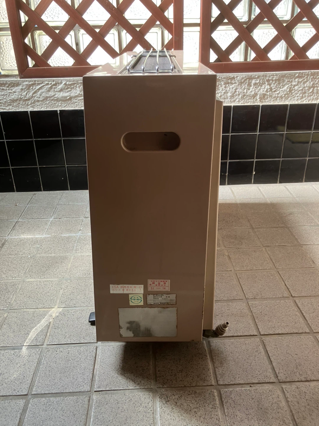 【動作確認済】リンナイ 大型 ガス赤外線ストーブ R-6522K 都市ガス用の写真4枚目