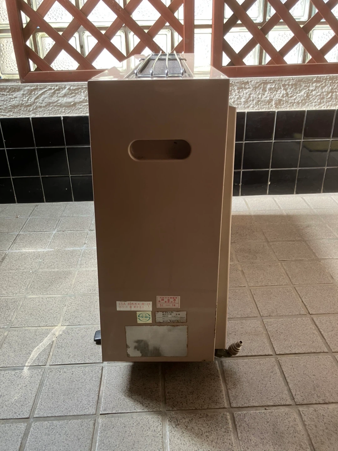【動作確認済】リンナイ 大型 ガス赤外線ストーブ R-6522K 都市ガス用の写真4枚目