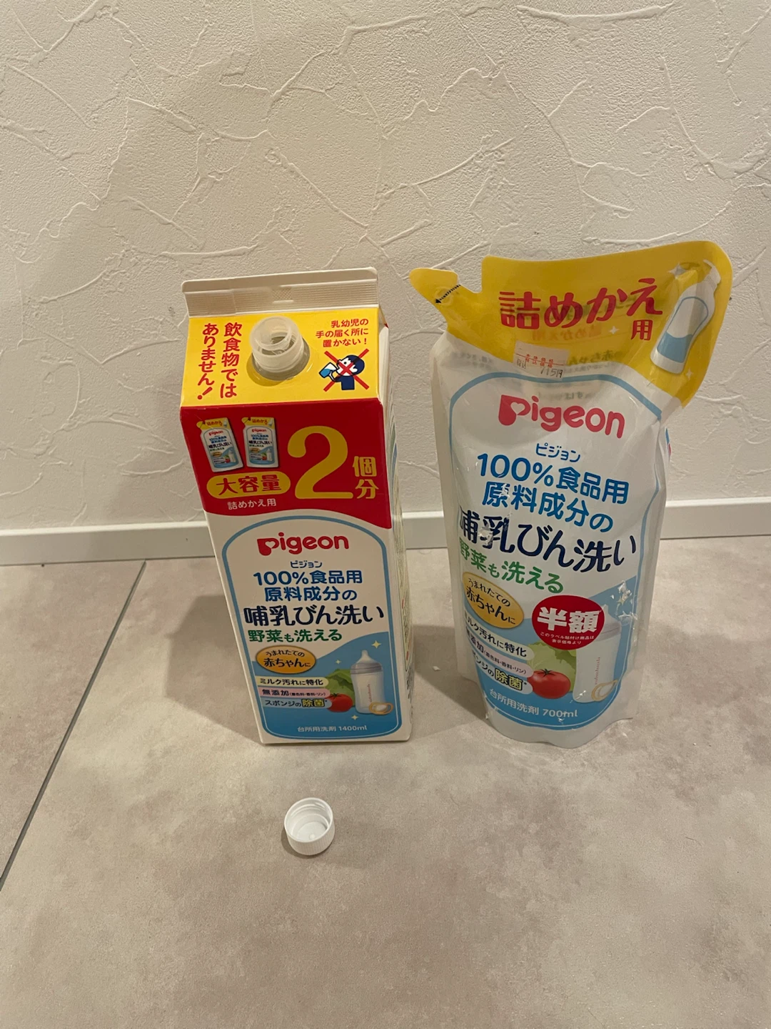 ピジョン 哺乳びん洗い 詰め替え用 2点の写真2枚目
