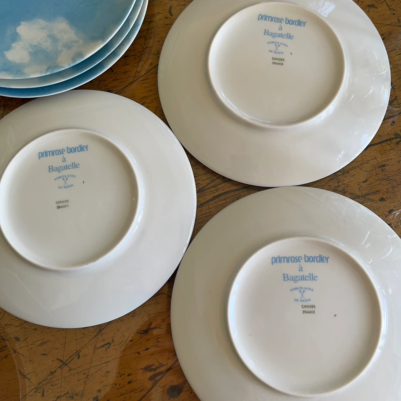 プリムローズボルディエ 天使柄プレート3枚セットの写真3枚目