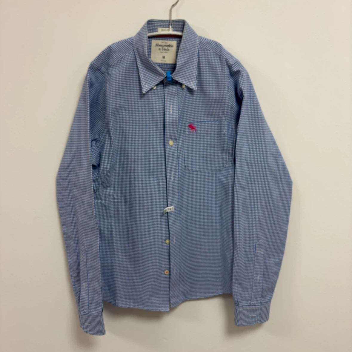 アバクロンビー＆フィッチ チェック柄シャツ M