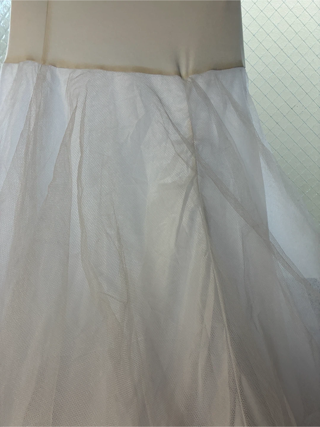ウェディングドレス用 パニエ ホワイトの写真2枚目