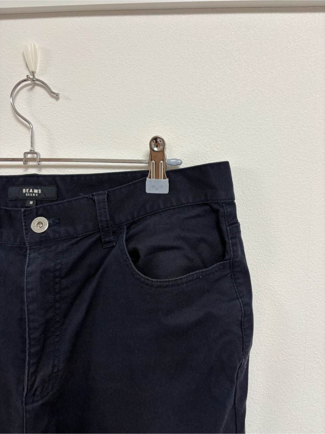 ビームスハート パンツ ネイビー　 Mサイズの写真2枚目