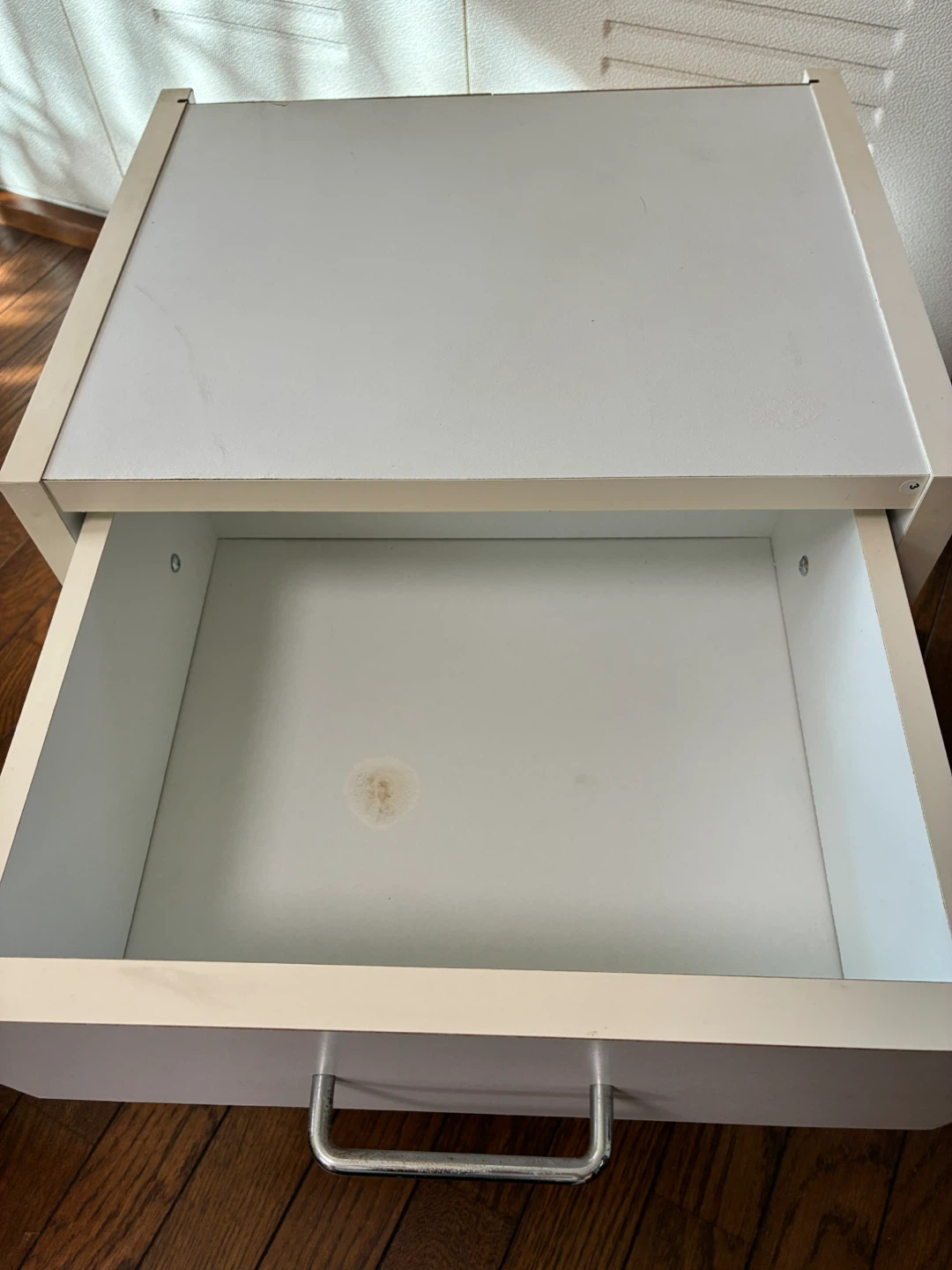 2段チェスト ホワイト 収納家具　カラーボックスの写真2枚目