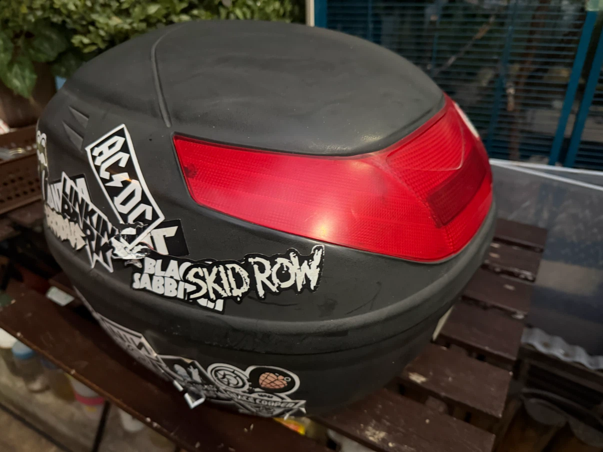 バイク用 リアボックス トップケース ステッカーカスタム
