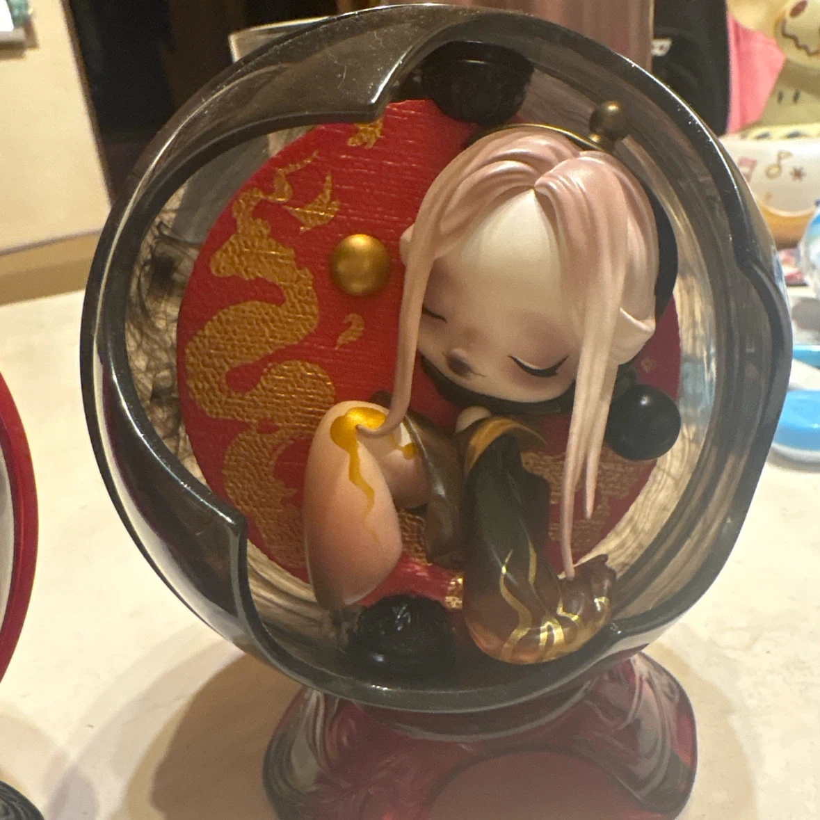 デザイナーズフィギュア SKULLPANDA 2体セット 中華風の写真3枚目