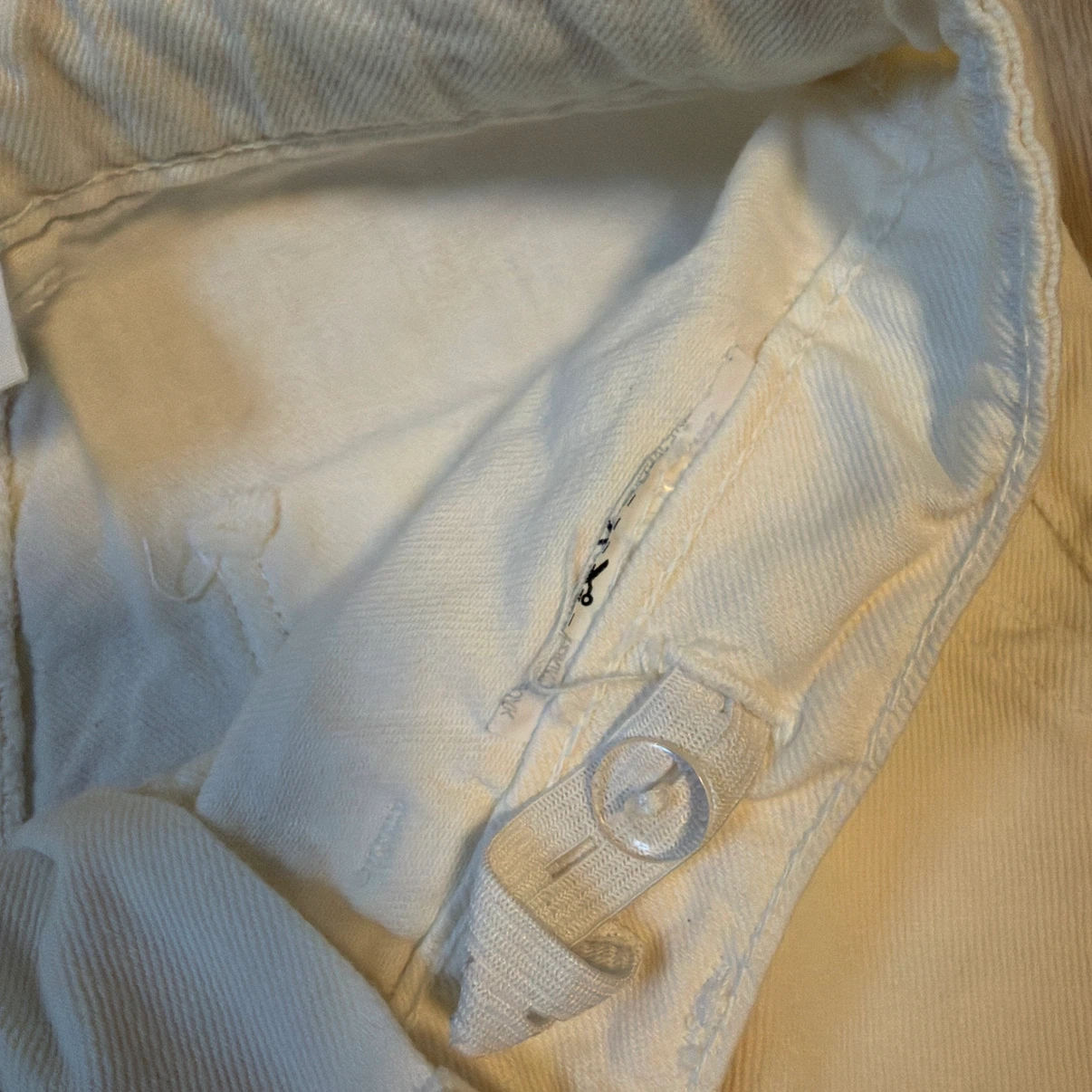 ZARA キッズ カーゴパンツ ホワイト 152cmの写真5枚目