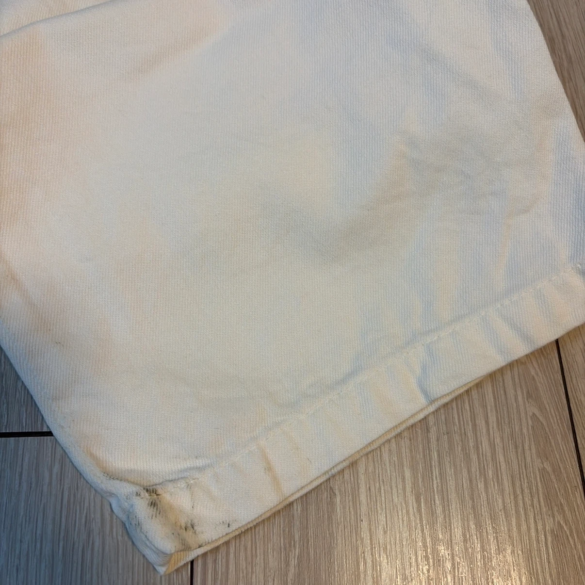 ZARA キッズ カーゴパンツ ホワイト 152cmの写真7枚目