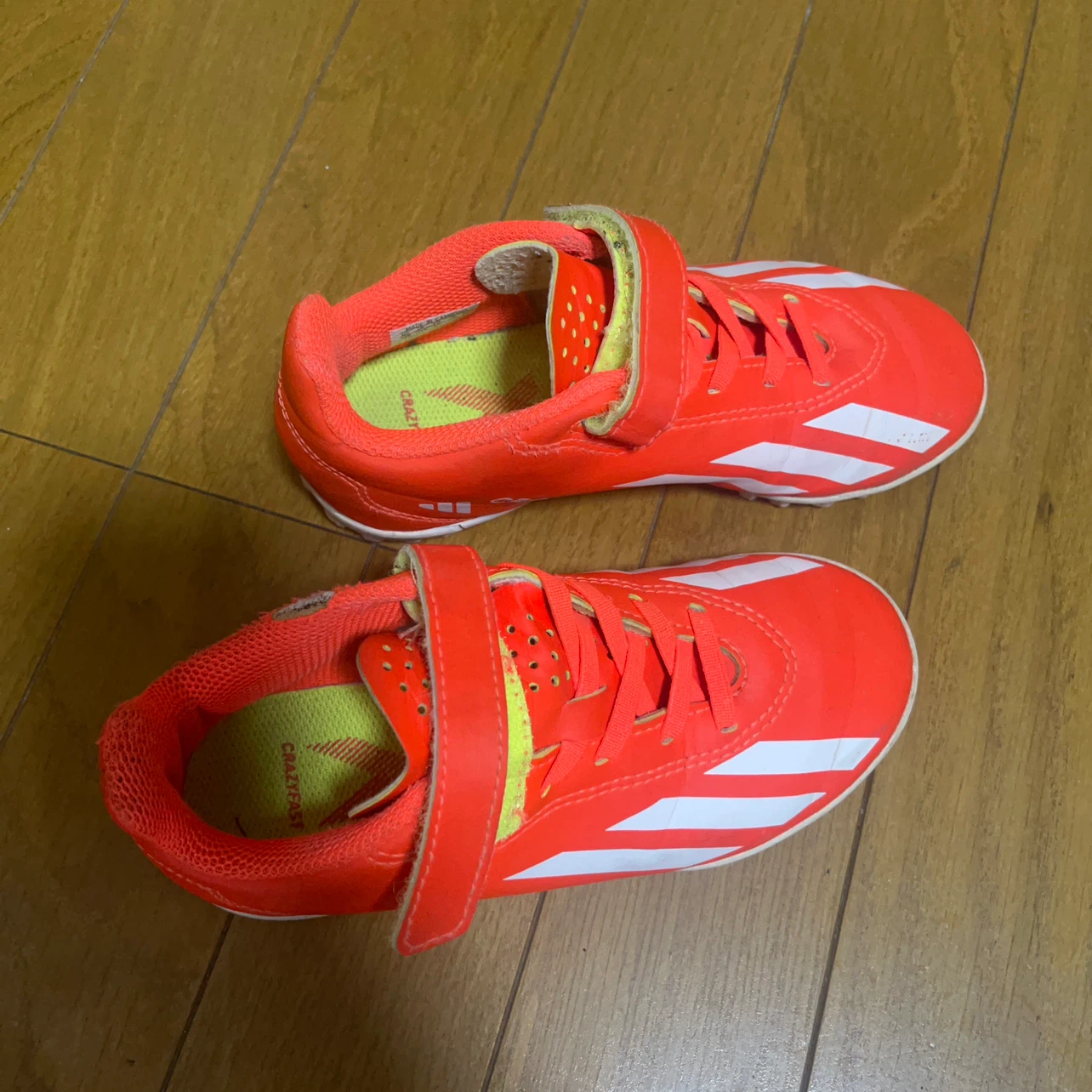 アディダス X クレイジーファスト ジュニア用サッカーシューズの写真3枚目
