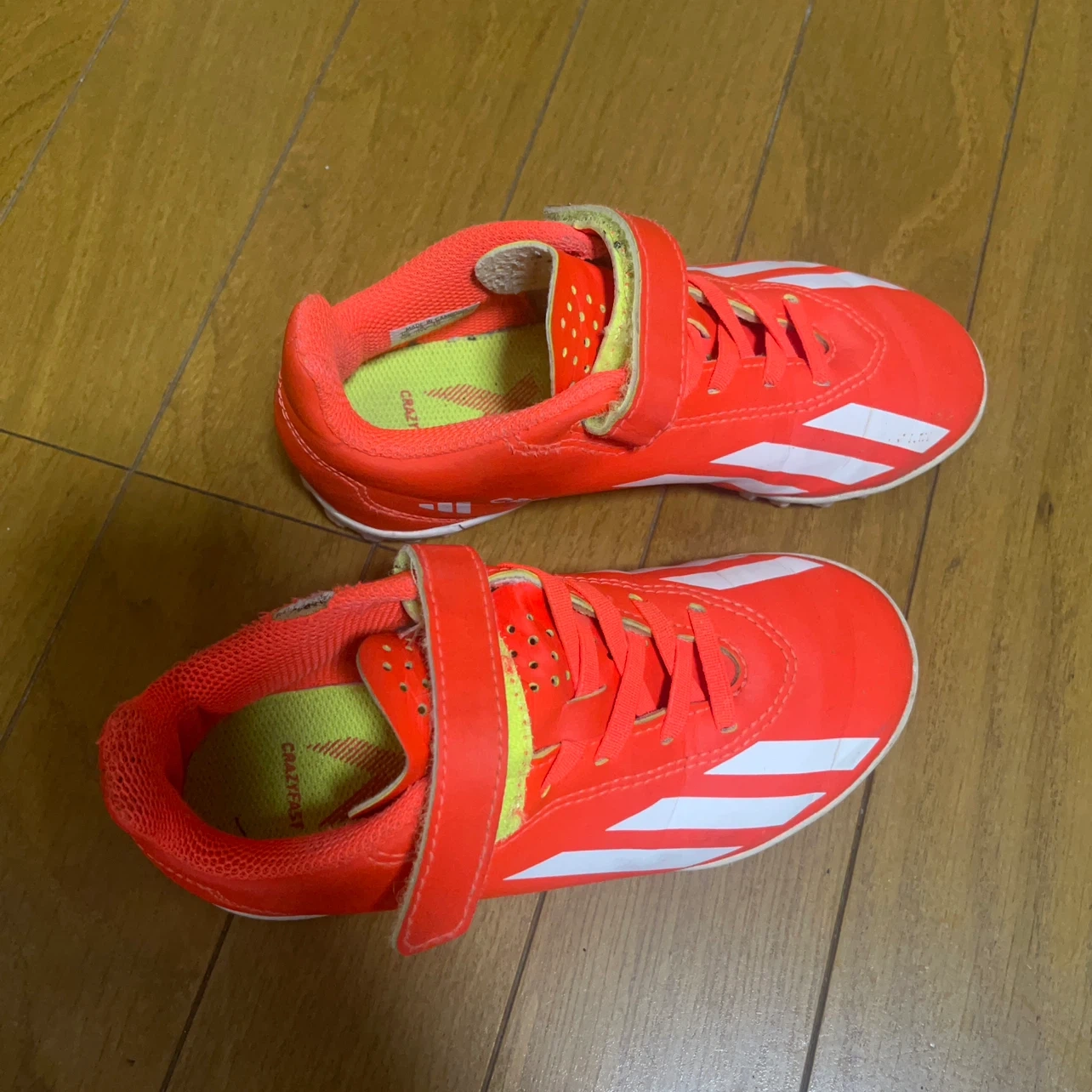 アディダス X クレイジーファスト ジュニア用サッカーシューズの写真3枚目