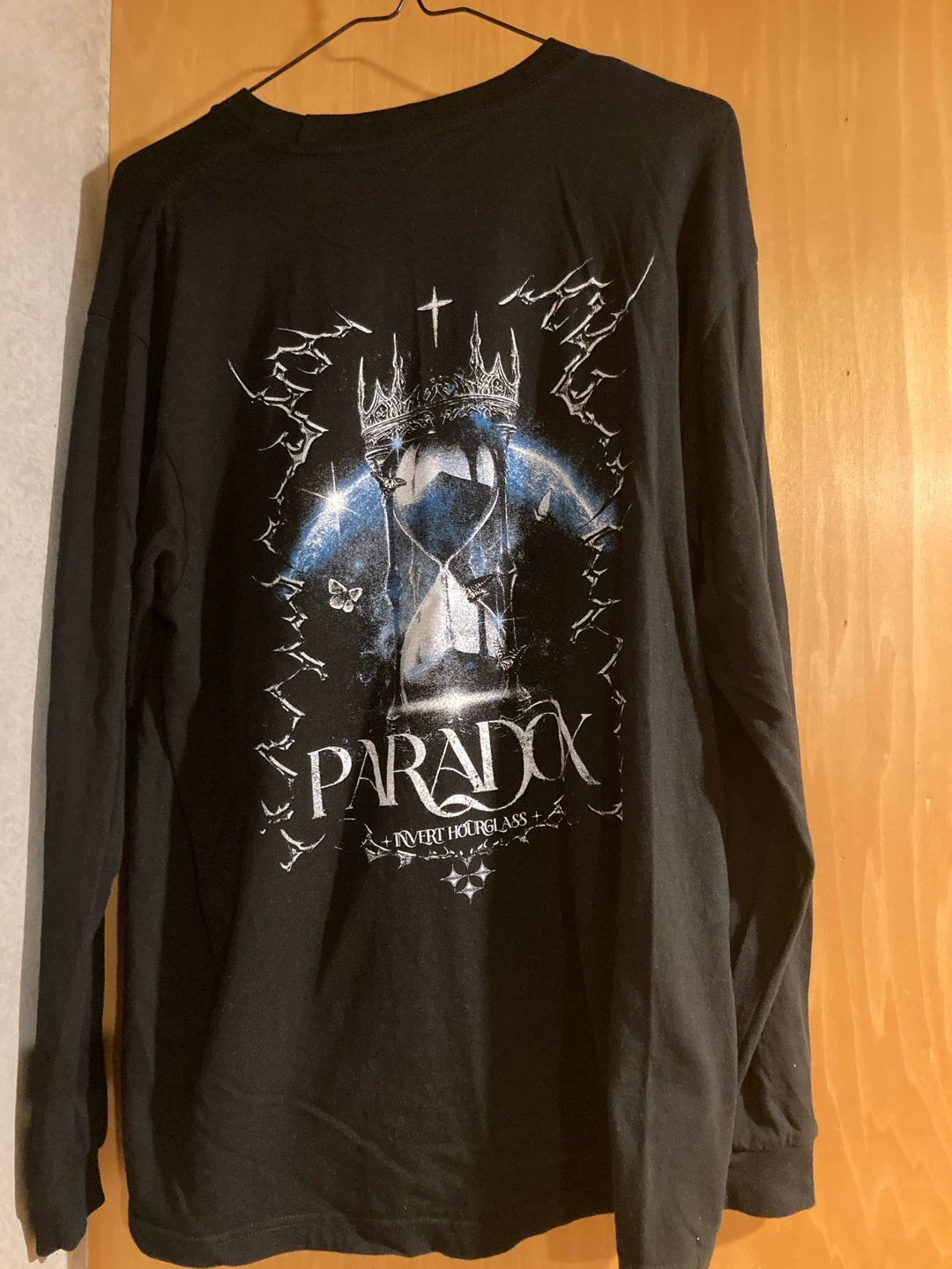 Invert Hourglass 長袖Tシャツ ブラック Lサイズ