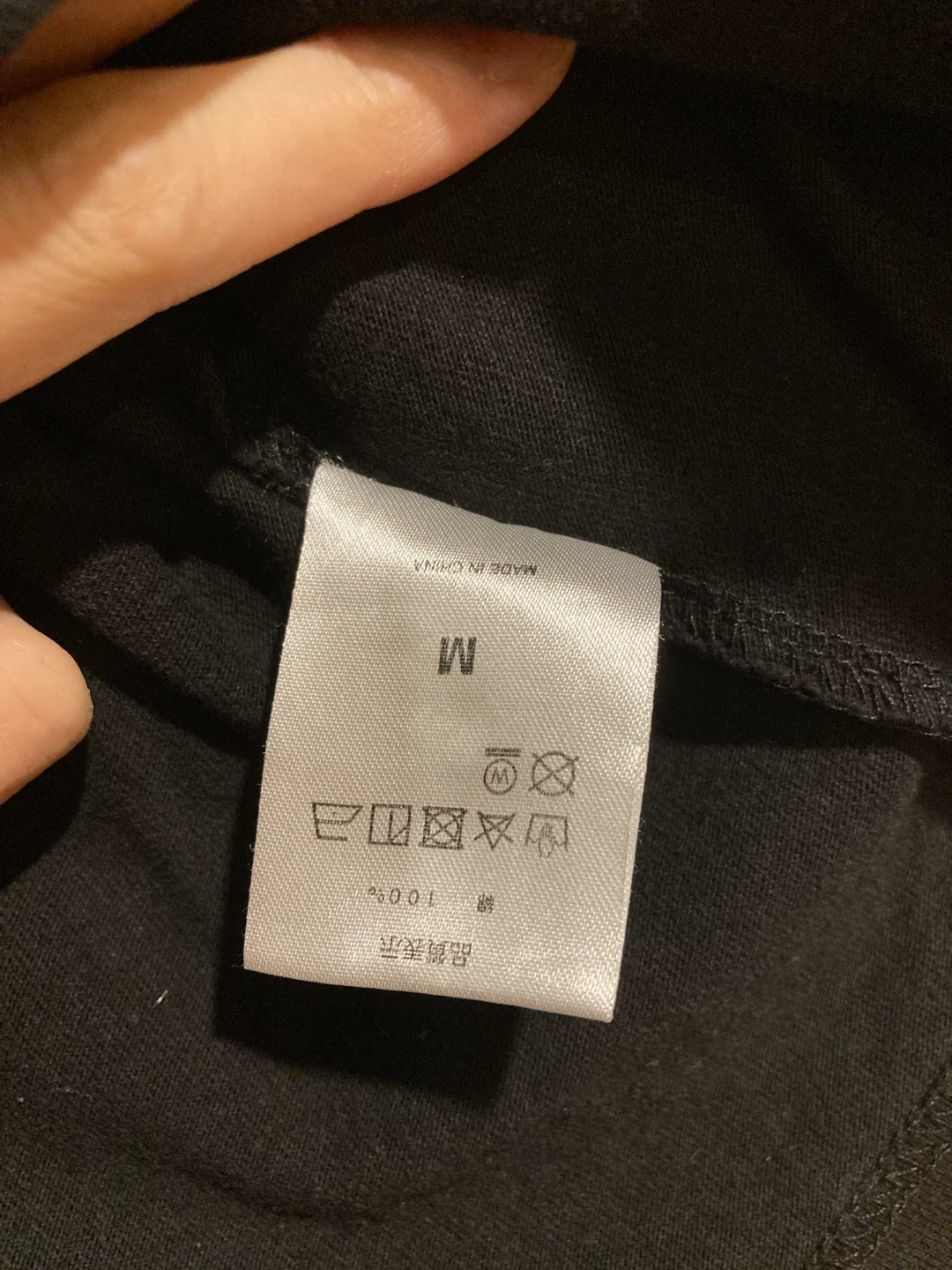 CVLTE 長袖Tシャツ ブラック Mサイズの写真3枚目