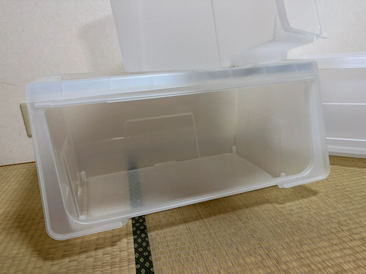 収納ケース 衣装ケースクリアタイプ 3個セットの写真4枚目
