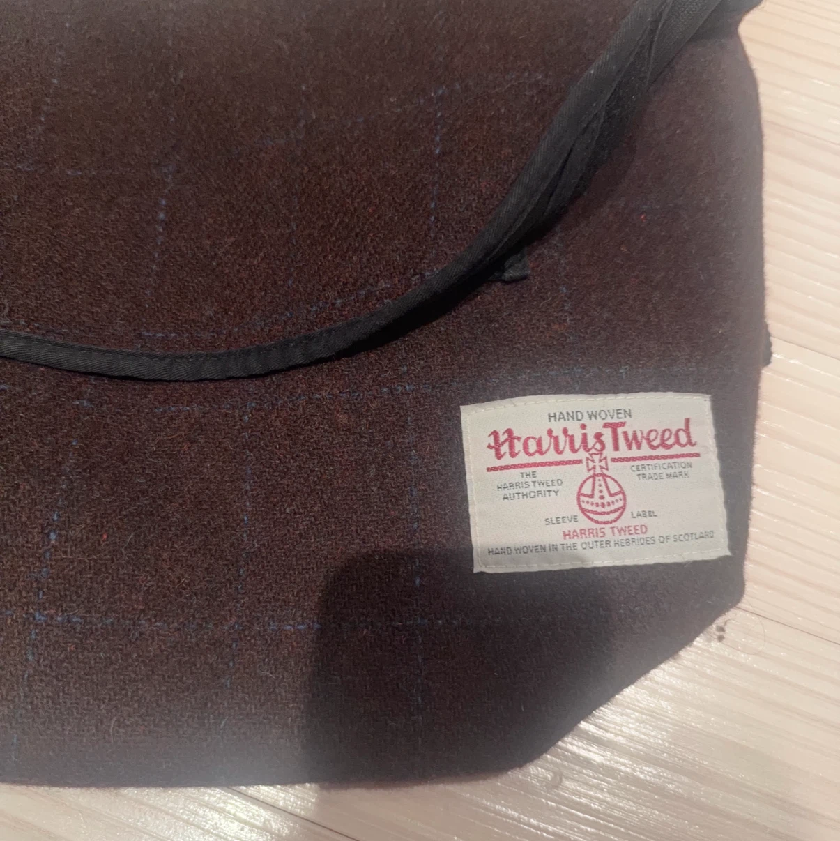 Harris tweed ショルダーバッグの写真3枚目