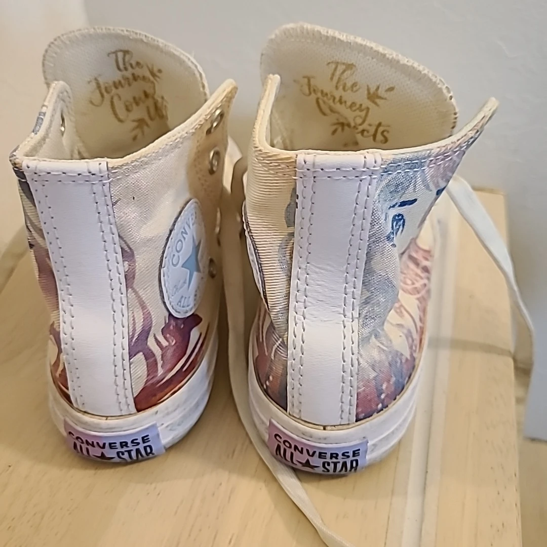 コンバース ハイカット 18cm エルサの写真3枚目
