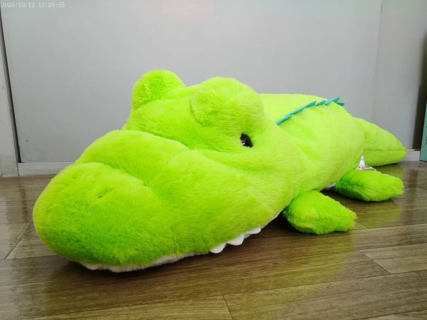 でっかい!ワニふわふわぬいぐるみ 100cm グリーン