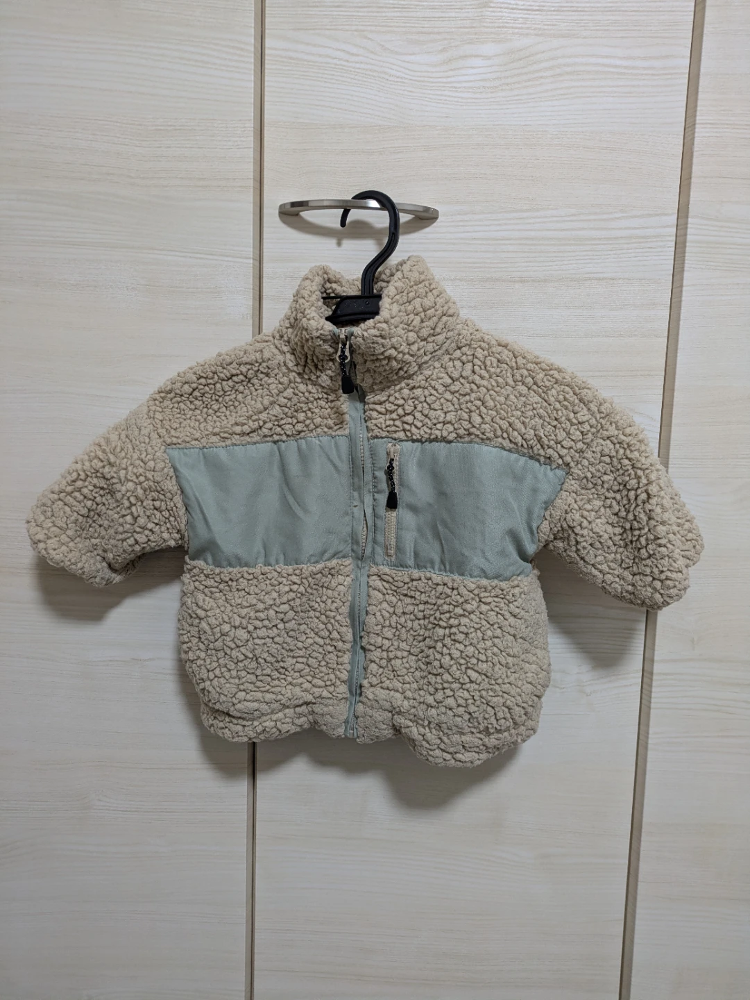1歳向け【アーリーモモ】 ボアジャケット 110cm(実際は80-90cm)