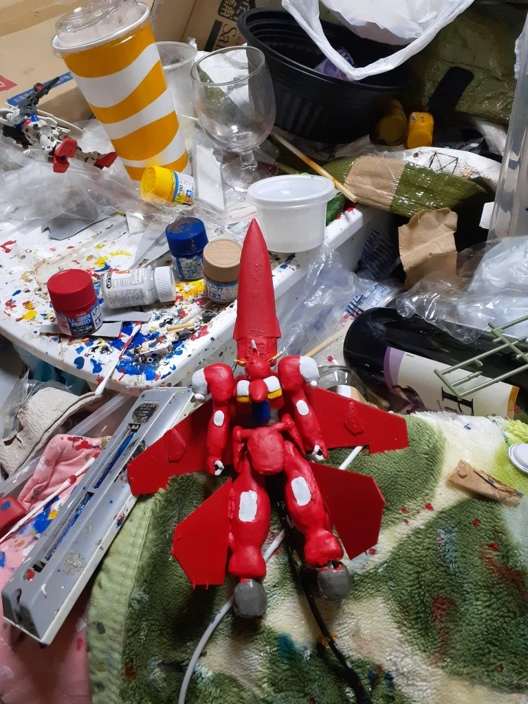 手作り ロボットフィギュア 複数セットの写真9枚目