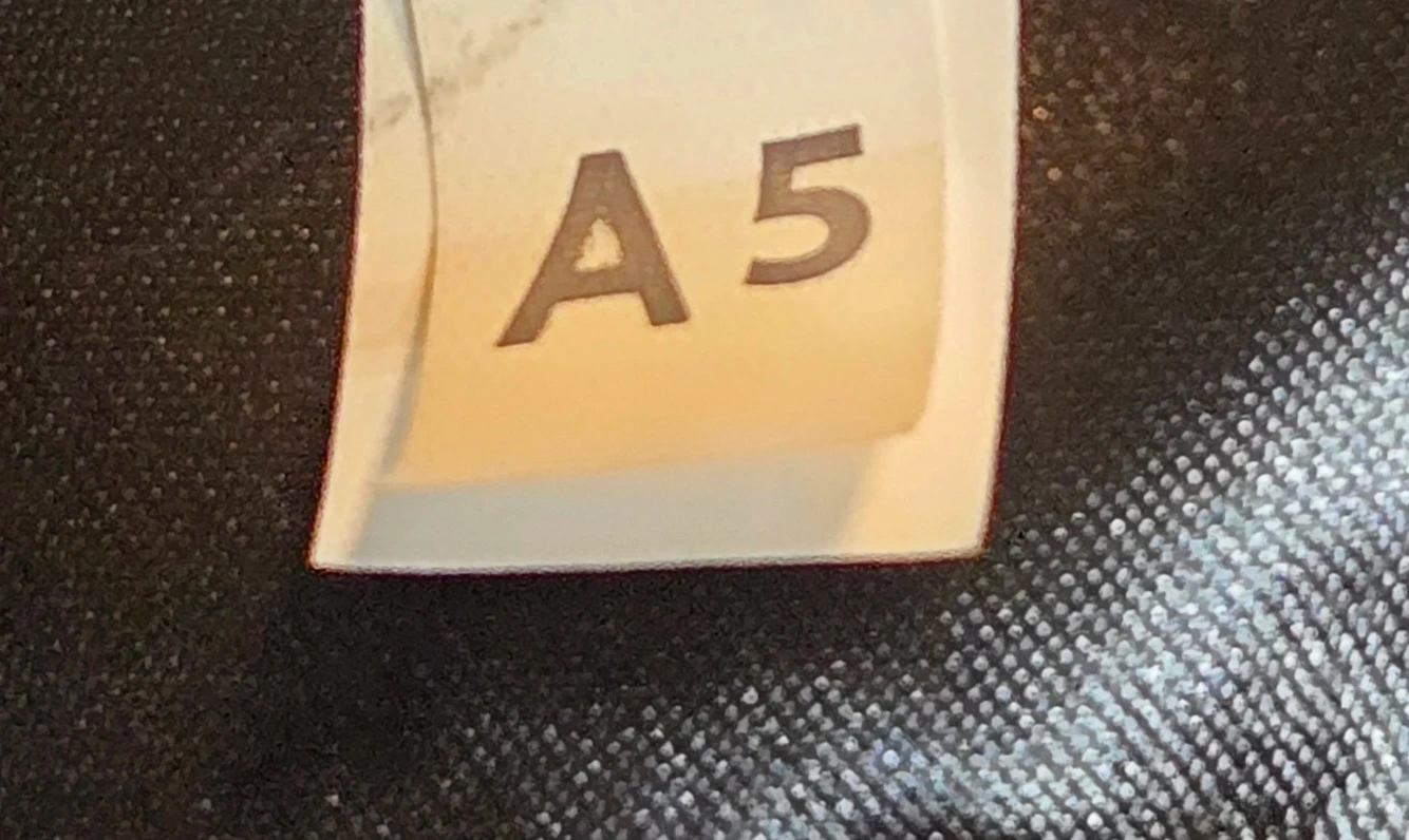 H & M レギュラーフィットイージーアイロンシャツ M ブラックの写真5枚目
