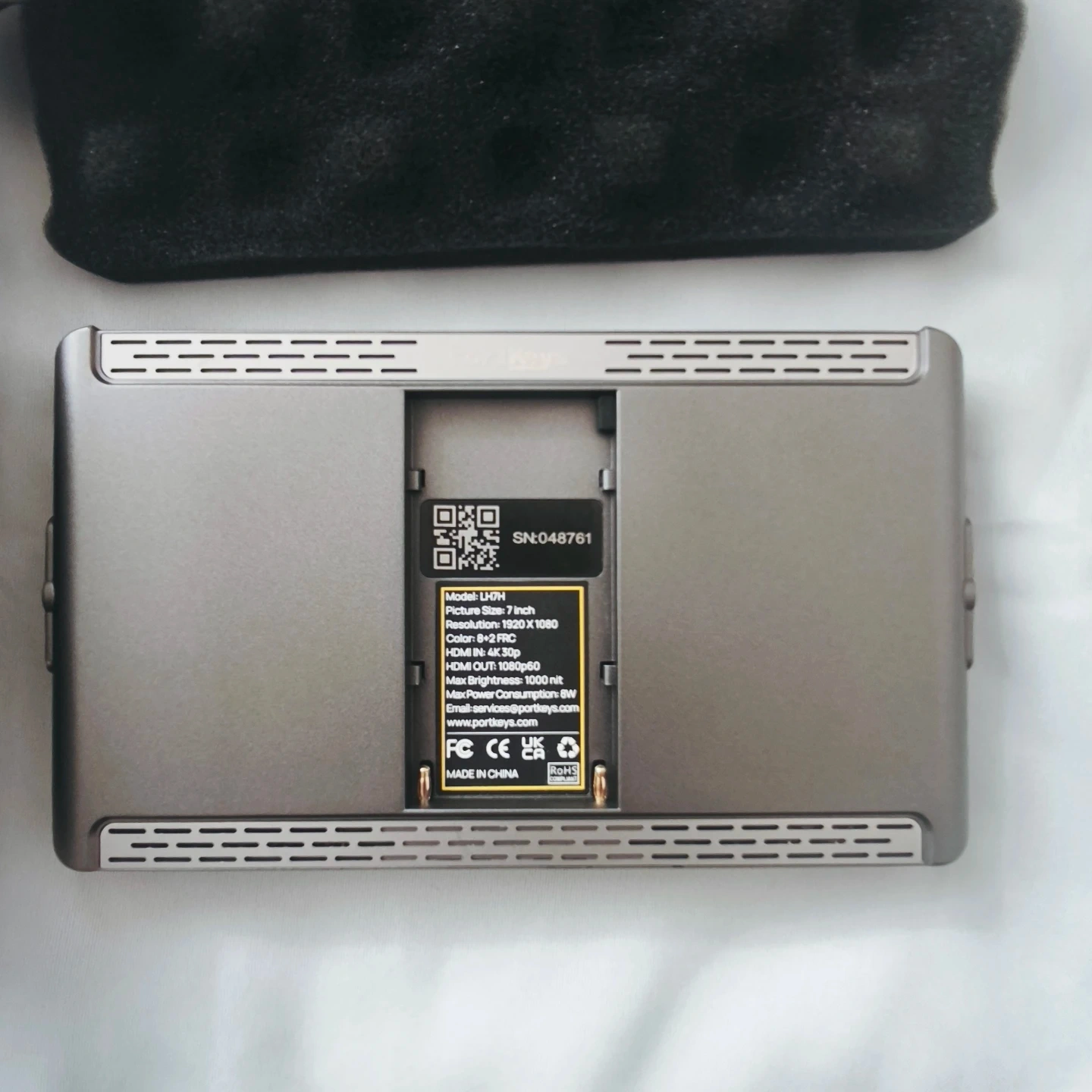portkeys 7インチ モニター LH7Hの写真2枚目