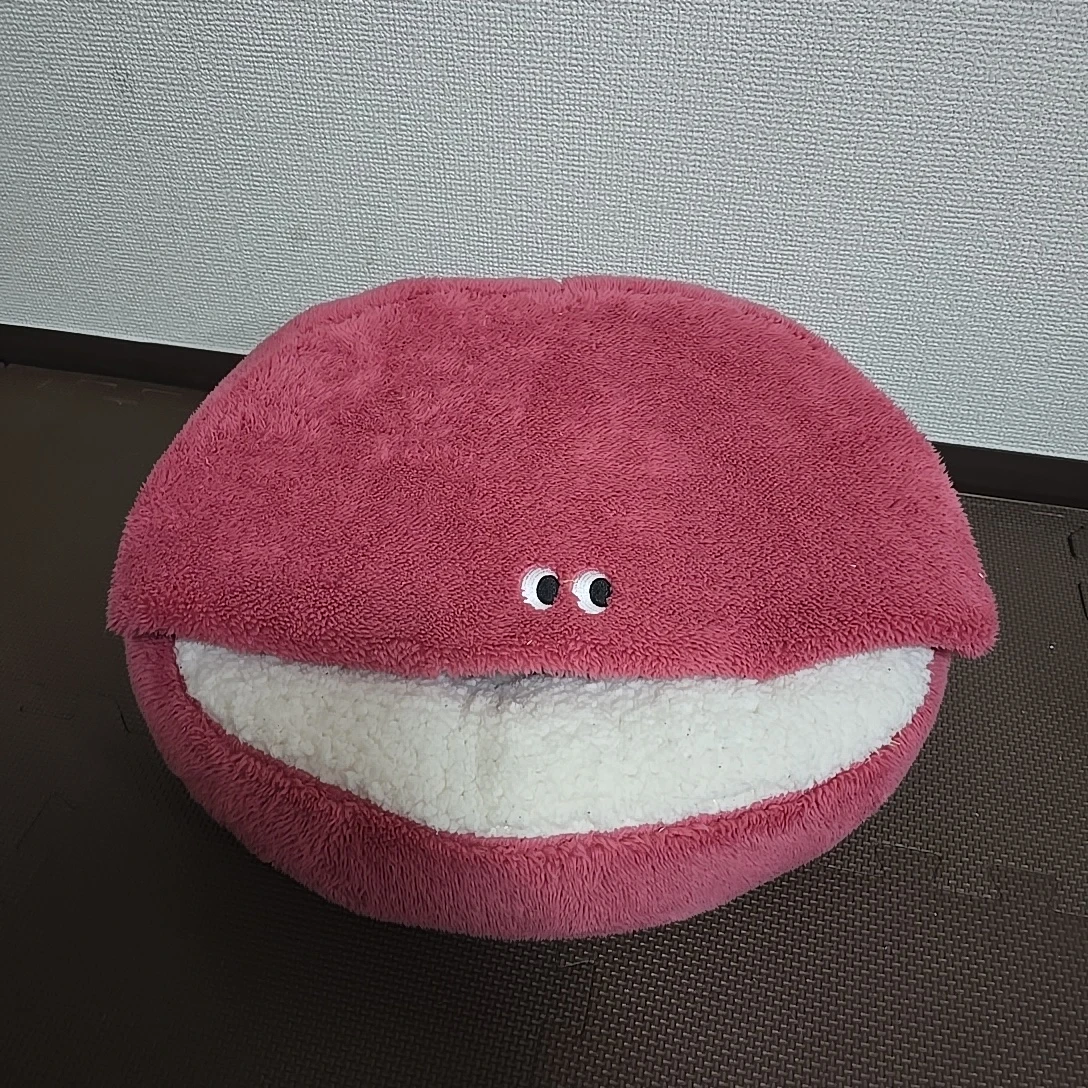 ペットベッド 猫 モンスター ピンク