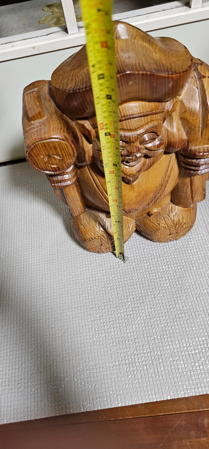 大黒様 木彫り 置物 縁起物の写真2枚目