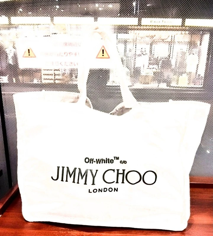 【非売品】ジミーチュウ×Off White  トートバッグ白入手困難