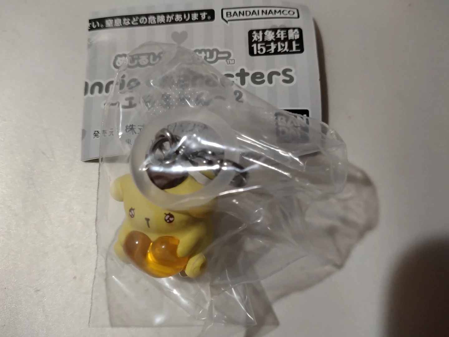 サンリオキャラクターズ エモきゅん2　めじるしアクセサリー ポムポムプリン