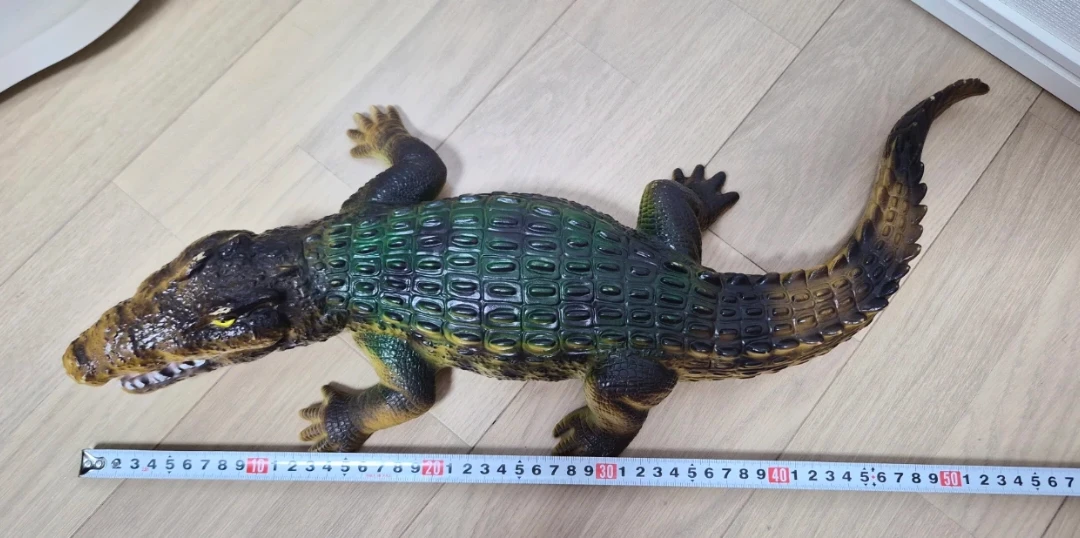 ワニ フィギュア リアル 約55cm
