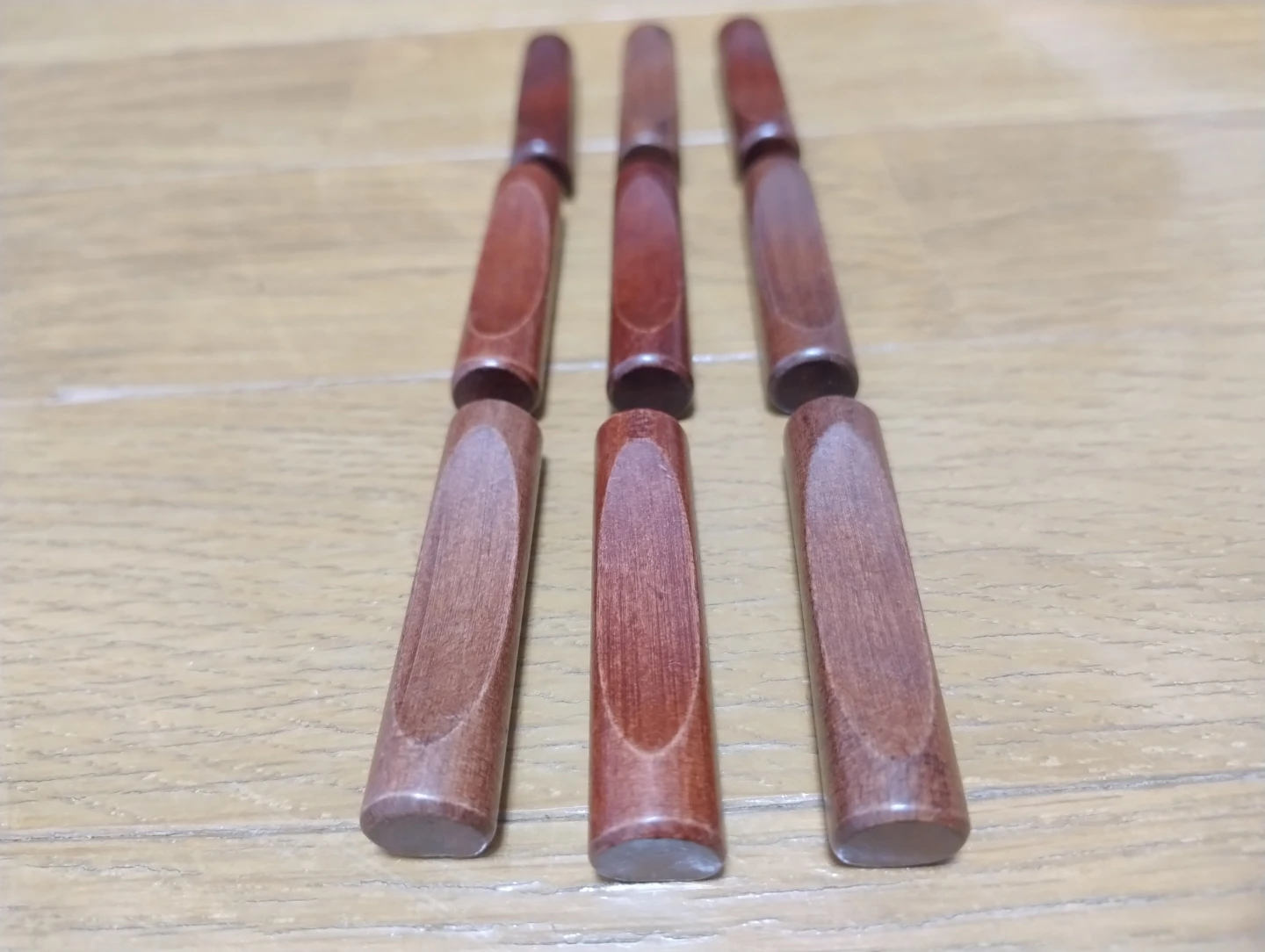 木製箸置き9個セットの写真2枚目